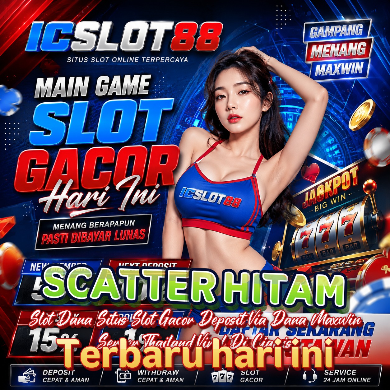 SCATTER HITAM